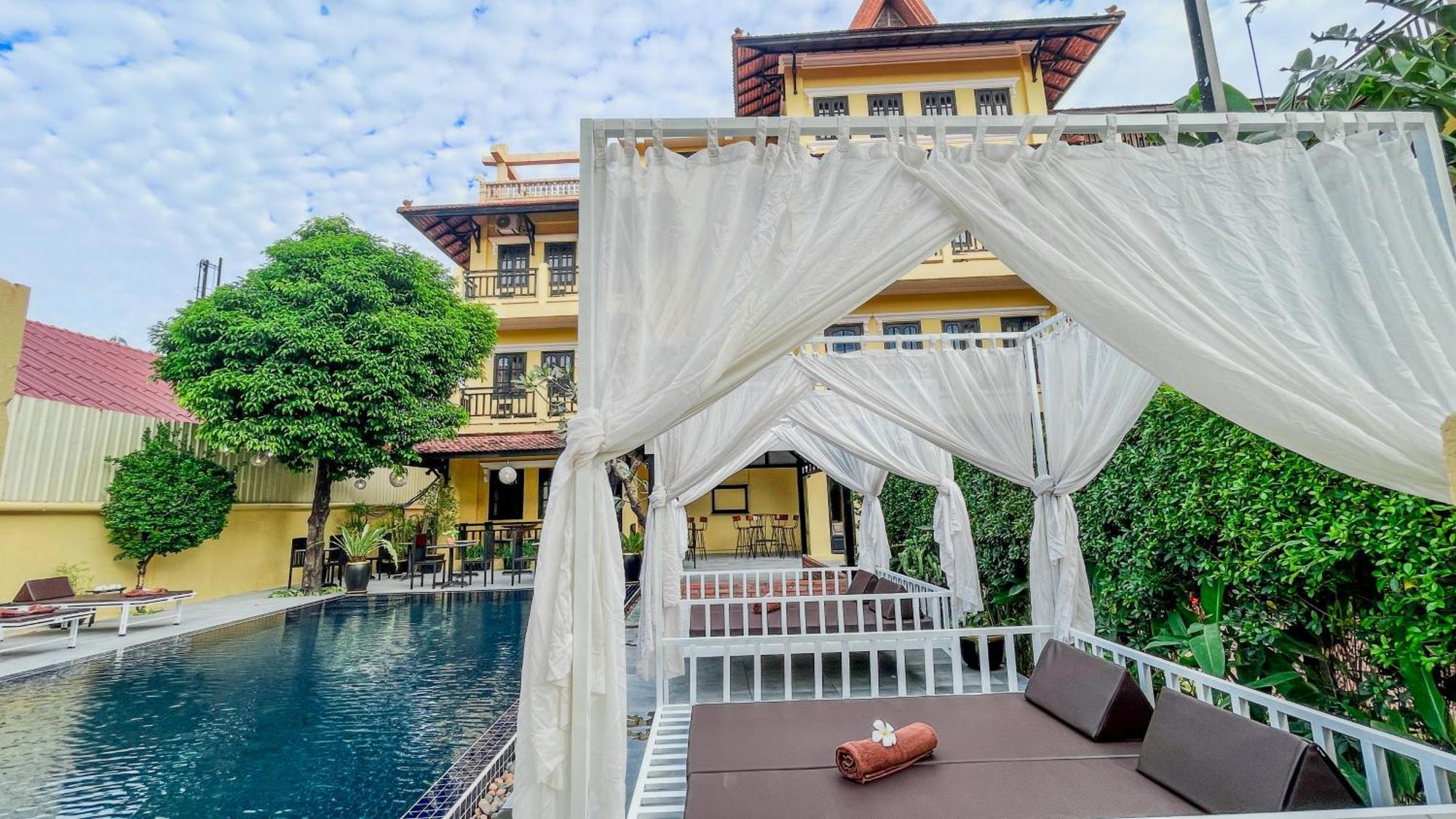 Villa Indochine D'Angkor Siem Reap Zewnętrze zdjęcie