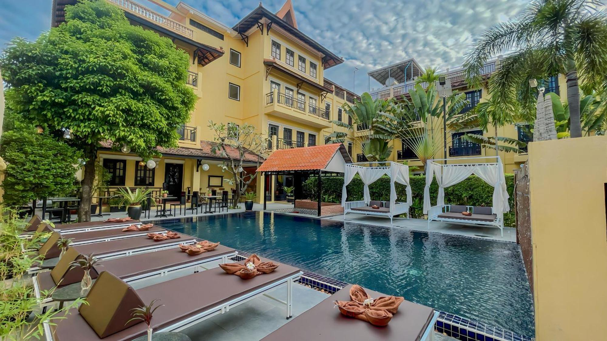 Villa Indochine D'Angkor Siem Reap Zewnętrze zdjęcie
