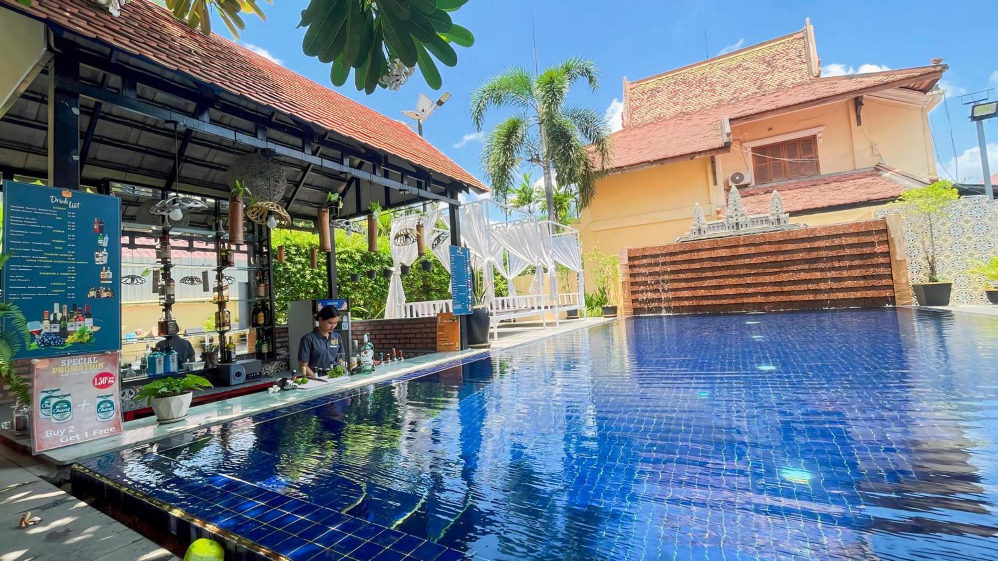 Villa Indochine D'Angkor Siem Reap Zewnętrze zdjęcie